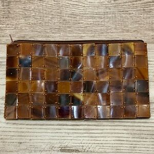 Chan Luu Tortoise Shell Clutch - Chocolate